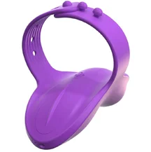 Вибратор на пальцы с пульсацией Her Finger Vibe фиолетовый