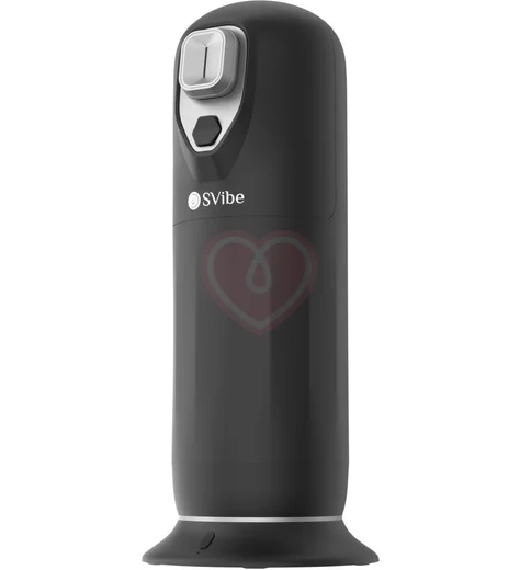 Автоматический мастурбатор с вибрацией и нагревом SVibe Ikon Jet фото 3