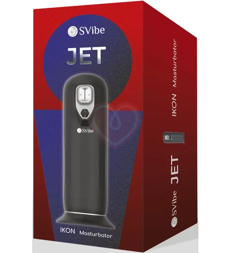 Автоматический мастурбатор с вибрацией и нагревом SVibe Ikon Jet фото 5
