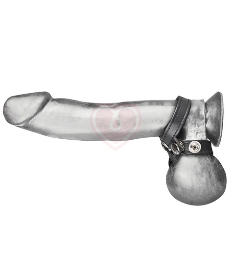 Кожаный разделитель мошонки 8 Style Ball Divider фото 1