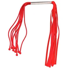 Двусторонняя латексная плеть красная