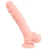 Гибкий силиконовый фаллоимитатор Medical Silicone Dildo 18 см фото 1