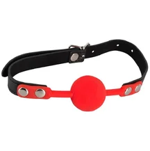 Кляп с шариком Bad Kitty красный