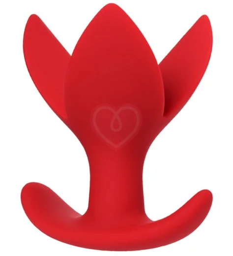 Расширяющая анальная пробка ToDo Flower красная фото 1
