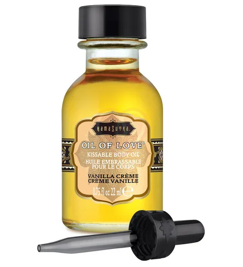 Согревающий гель KamaSutra Oil of Love Vanilla Creme Ваниль 22 мл фото 1