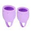 Набор из 2 менструальных чаш Lola Natural Wellness Orchid нежно-сиреневый фото 1