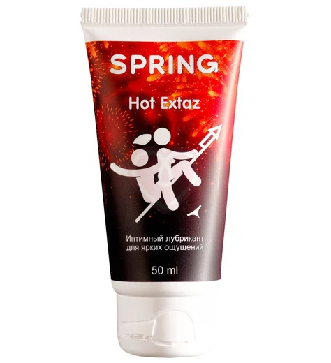 Согревающий лубрикант Spring Hot Extaz Go 50 мл фото 1
