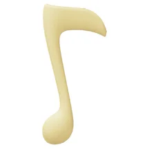 Вибратор в форме ноты Osuga Oradio жёлтый