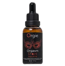 Возбуждающее масло для клитора Orgie Orgasm Drops Kissable 30 мл