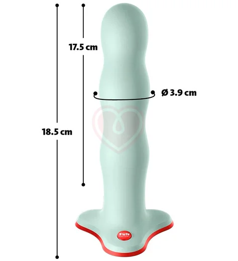 Фаллоимитатор с шариками Fun Factory Bouncer мятный фото 3