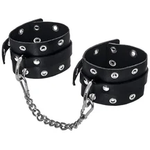 Оковы на ноги с люверсами Pecado BDSM черные