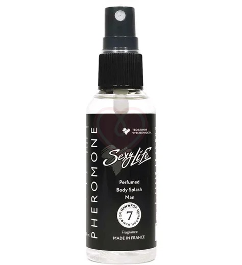 Парфюмированный спрей для тела Sexy Life №7 с феромонами для мужчин 50 мл фото 1