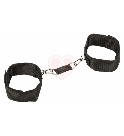 Оковы на ноги Bondage Collection Ankle Cuffs One Size черные фото 1