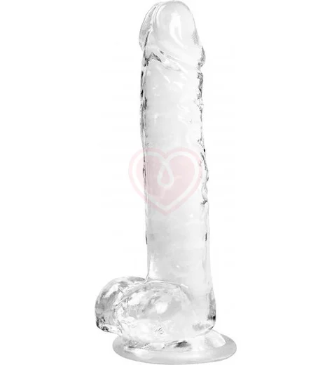 Фаллоимитатор с мошонкой Intergalactic Rocket на присоске 19 см фото 1