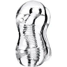 Мастурбатор Lingam by Toyfa Indira прозрачный