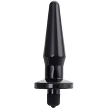 Анальная пробка с вибрацией Toyfa Popo Pleasure Lacerta чёрная