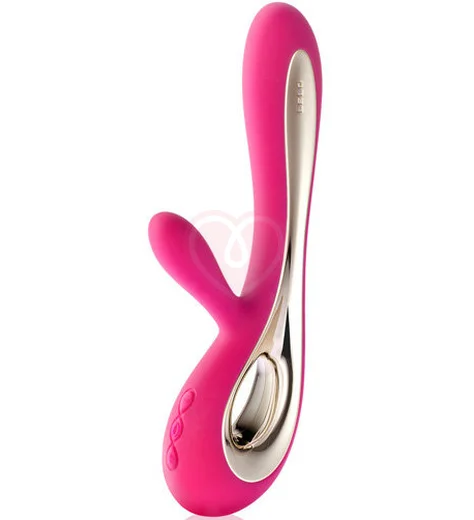 Вибратор с клиторальным стимулятором LELO Soraya розовый фото 1