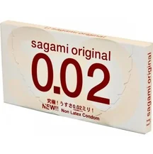 Ультратонкие полиуретановые презервативы Sagami Original 002 2 шт