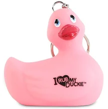 Брелок-уточка I Rub My Duckie розовый