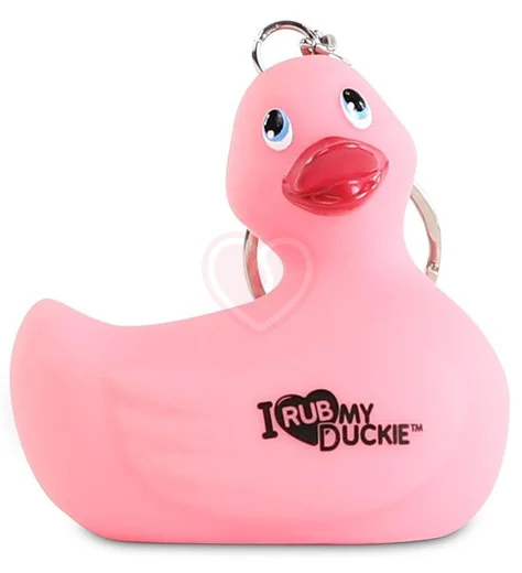 Брелок-уточка I Rub My Duckie розовый фото 1