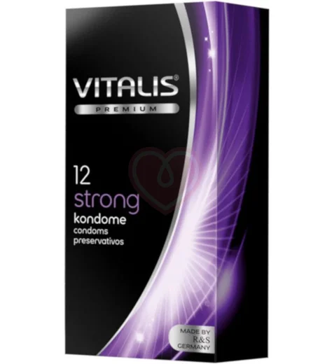 Сверхпрочные презервативы Vitalis Premium Strong 12 шт фото 1