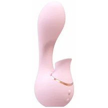 Вибратор с бесконтактной стимуляцией клитора Irresistible Mythical розовый