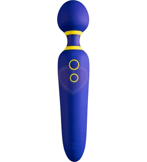 Вибромассажёр Romp Flip Wand Massager синий фото 1