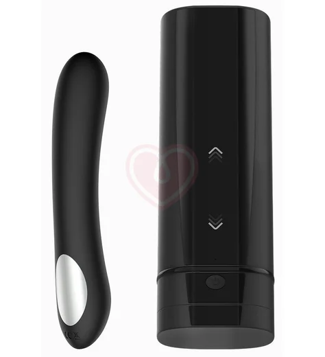 Набор для секса на расстоянии Kiiroo мастурбатор Onyx+ и чёрный вибратор Pearl 2 фото 1