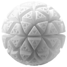 Мастурбатор Tenga Geo Glacier белый