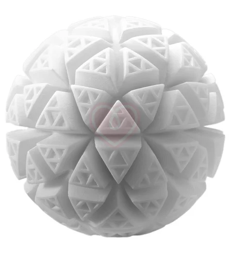 Мастурбатор Tenga Geo Glacier белый фото 1