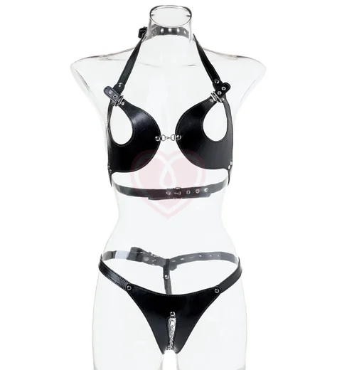 Комплект белья в стиле БДСМ ToyFa Theatre фото 1