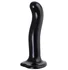 Фаллоимитатор с изгибом и присоской Strap-on-me M чёрный 18 см фото 1