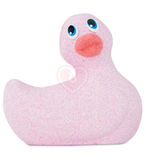 Бомбочка для ванны в виде уточки I Rub My Duckie роза фото 1