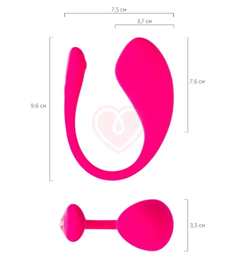 Виброяйцо с управлением от приложения Lovense Lush 3 фото 4
