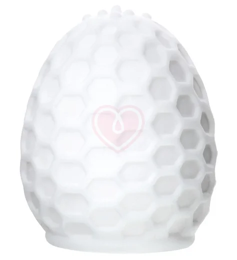 Мини-мастурбатор с рельефом A-Toys Pufl 6 см белый фото 1