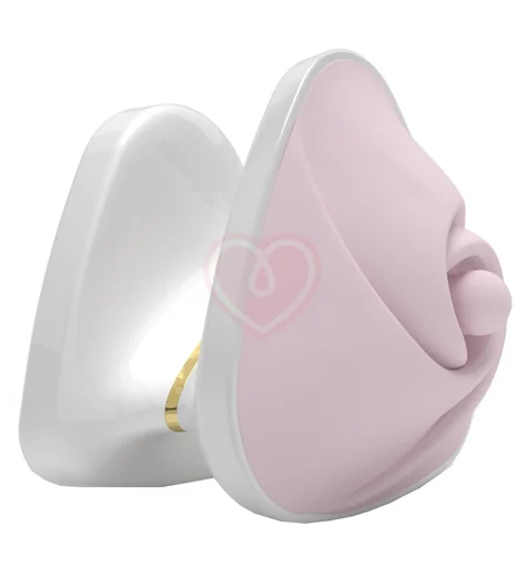 Мини-вибратор Mystim Heart's Desire розовый фото 1