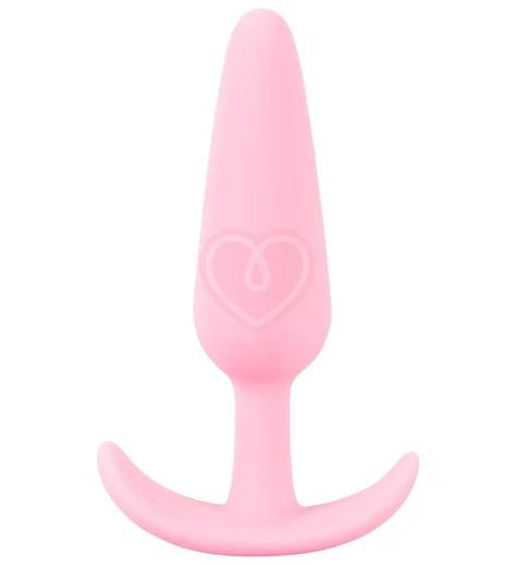 Вытянутая анальная пробка Cuties Plugs розовая фото 1