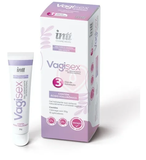 Увлажняющий гель от вагинальной сухости Intt Vagisex 30 г фото 1