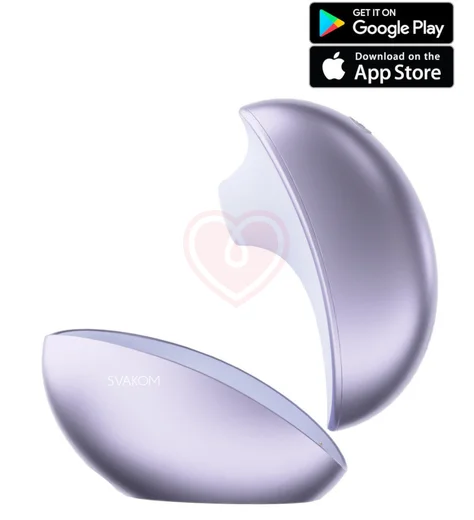 Вакуумный стимулятор Svakom Pulse Galaxie с приложением сиреневый фото 1