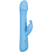Вибратор-кролик с ротацией Elite Rotating Rabbit голубой