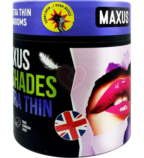 Презервативы ультратонкие Maxus Sensitive Ultra Thin So Much Sex 100 шт с кейсом фото 1