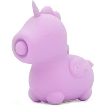 Клиторальный пульсирующий вибратор в виде единорога Unihorn Karma Lilac фиолетовый