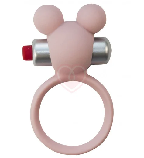 Эрекционное виброкольцо Emotions Minnie 3 см светло-розовое фото 1