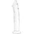 Стеклянный реалистичный фаллоимитатор Glass Dildo With Veins Flat Base прозрачный фото 1