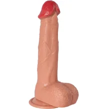 Реалистичный вибратор Real на присоске с пультом