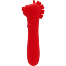 Вибропуля Unihorn Usb Cupid's Beau с функцией пульсации красная