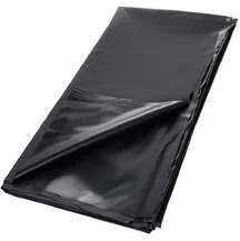 Виниловая простыня для секса Black Red by Toyfa чёрная