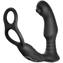 Вибромассажёр простаты с эрекционными кольцами Nexus Simul8 Orbit Edition чёрный