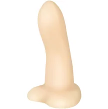 Фаллоимитатор на присоске в форме сердца Flow Emotional Plus телесный