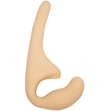 Безремневой страпон Natural Seduction бежевый